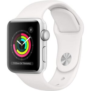 ساعت هوشمند اپل سری 3 جی پی اس مدل 38mm Aluminium Case with Sport Band