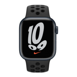 ساعت هوشمند اپل واچ سری 7 مدل 45mm Aluminum Case with Nike Sport Band