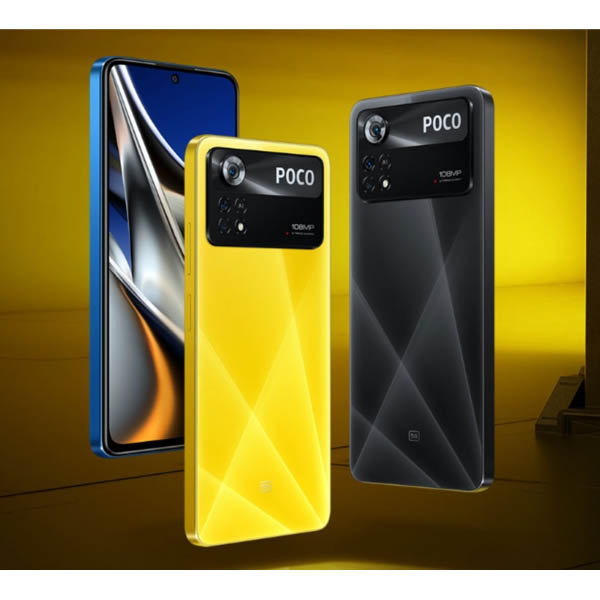 poco x4 pro 5g yellow 128 gb 6 gb ram