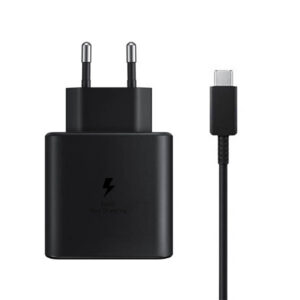 آداپتور سامسونگ 25 وات به همراه کابل USB-C ( دو پین )