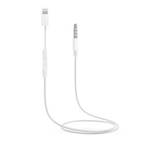 کابل تبدیل لایتنینگ به جک 3.5 AUX Audio به طول 1 متر