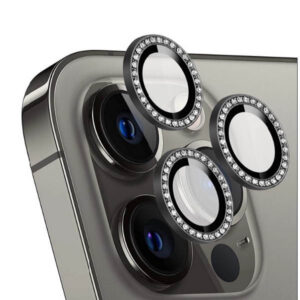 محافظ لنز دوربین مدل نگینی مناسب برای گوشی موبایل اپل iPhone 13