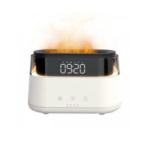 دستگاه بخور سرد Flame Aroma Diffuser With Clock