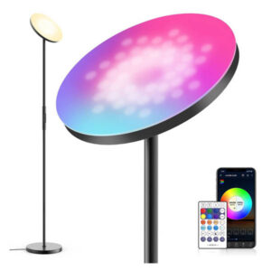 چراغ پایه دار ال ای دی RGB هوشمند Generic مدل 2000LM