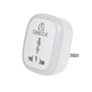 مبدل برق امگا 3 به 2 مدل M101 LED