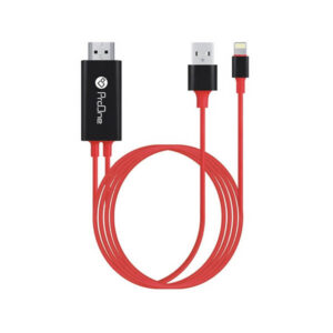 کابل تبدیل لایتنینگ به HDMI پرووان مدل PCH75 طول 1.8 متر