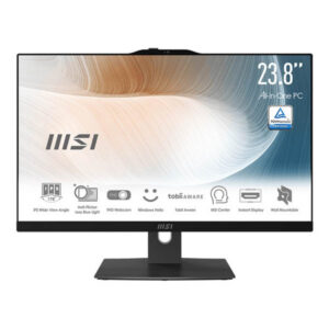 کامپیوتر همه کاره 23.8 اینچی ام اس آی مدل AM242P 13M Core i7 1360P 16GB 1TB SSD به همراه موس و کیبورد بیسیم
