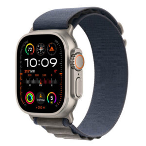 ساعت هوشمند اپل مدل الترا 2 بدنه تیتانیومی و بند آلپاین لوپ Ultra 2 Titanium Case Alpine Loop 49mm
