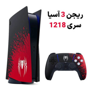 کنسول بازی سونی مدل PlayStation 5 Spider-Man 2 ظرفیت 825 گیگابایت استاندارد سری1218 ریجن3 آسیا