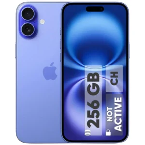 گوشی موبایل اپل مدل iPhone 16 CH Not Active دو سیم کارت ظرفیت 256 گیگابایت و رم 8 گیگابایت - رجیستر شده (شرکتی)