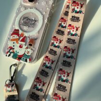 آویز موبایل طرح کریسمس