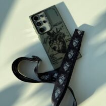 آویز موبایل طرح قلب