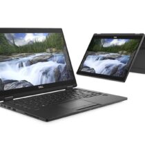 لپ تاپ استوک Used - دل 14 اینچی مدل Latitiude HMR7S2N2 7390 2in1 i5 8350U 8GB 256GB مشکی