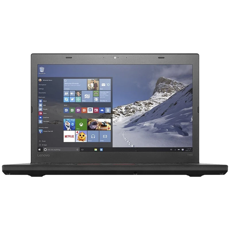 لپ تاپ استوک USED - لنوو 14 اینچی لمسی مدل ThinkPad T460s Touch i5 6300U 8GB 256GB M.2 - مشکی