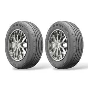 لاستیک خودرو رازی تایر مدل RG410 سایز 185/65/15 تولید سال 2025 - 2 حلقه